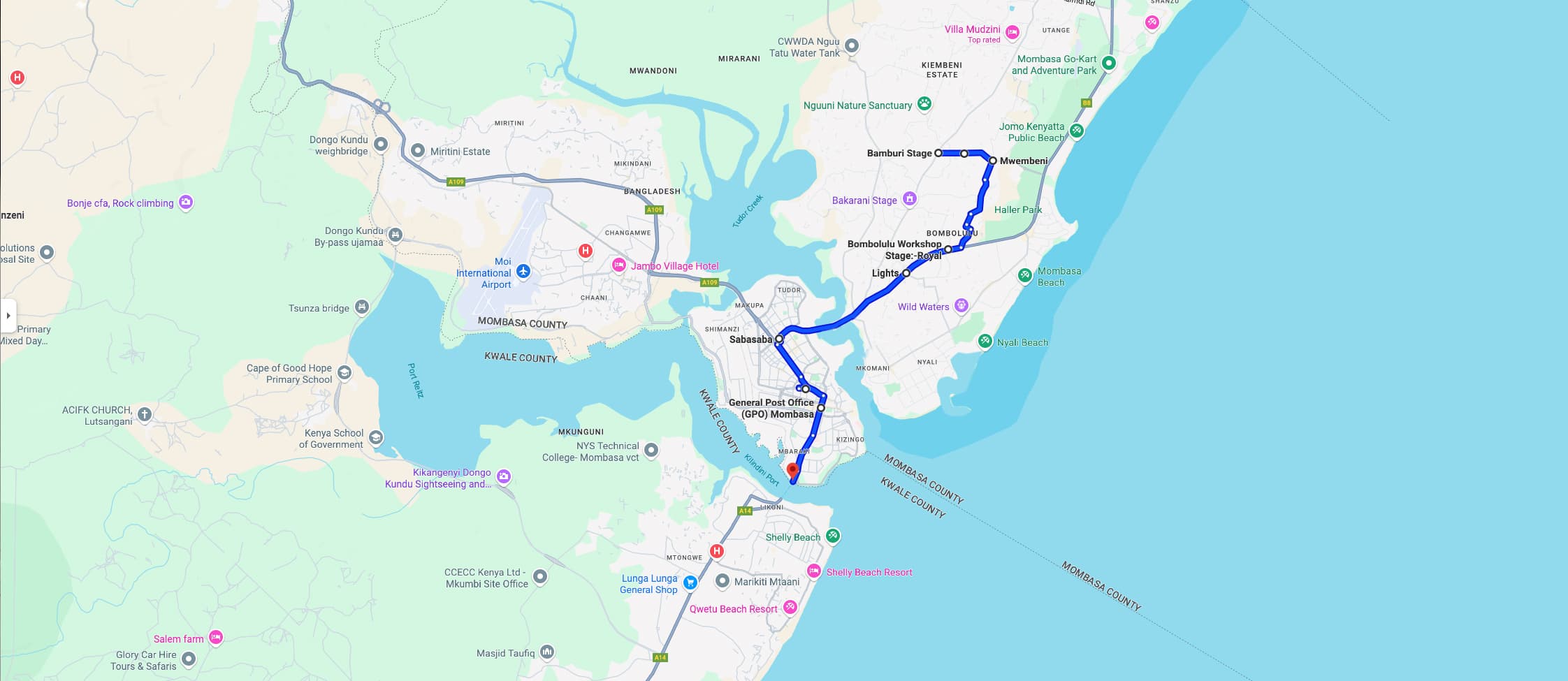 Locate Your Route & Stage Times Image